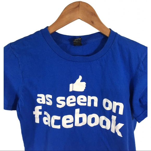 WS424 Anvil As Seen on Facebook Funny T Shirt S - Picture 3 of 3